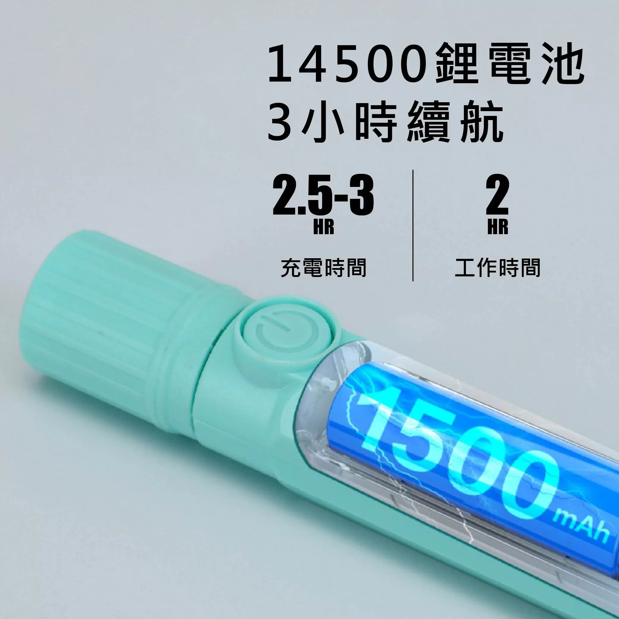 25W馬卡龍手電筒(USB充電) =混色出商品介紹-1-5