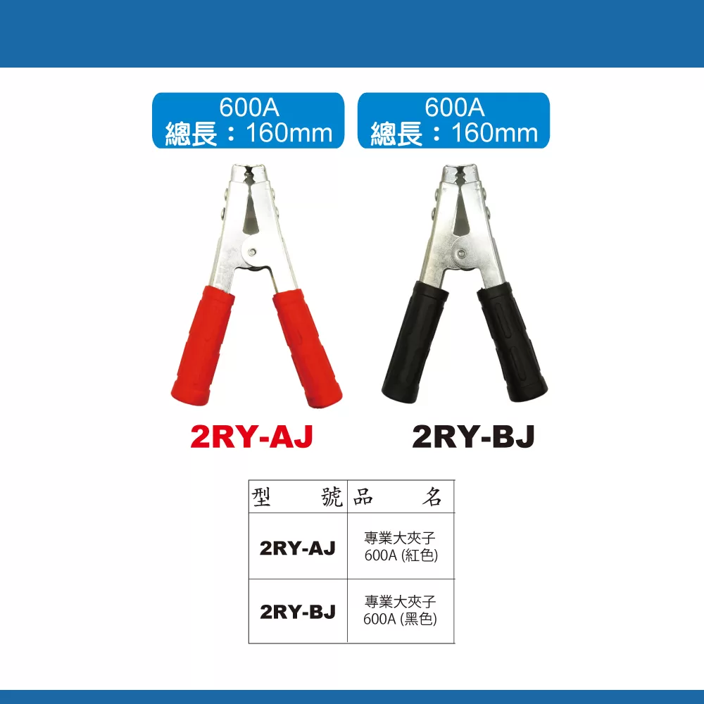 專業大夾子 600A (黑色)商品介紹-1-2