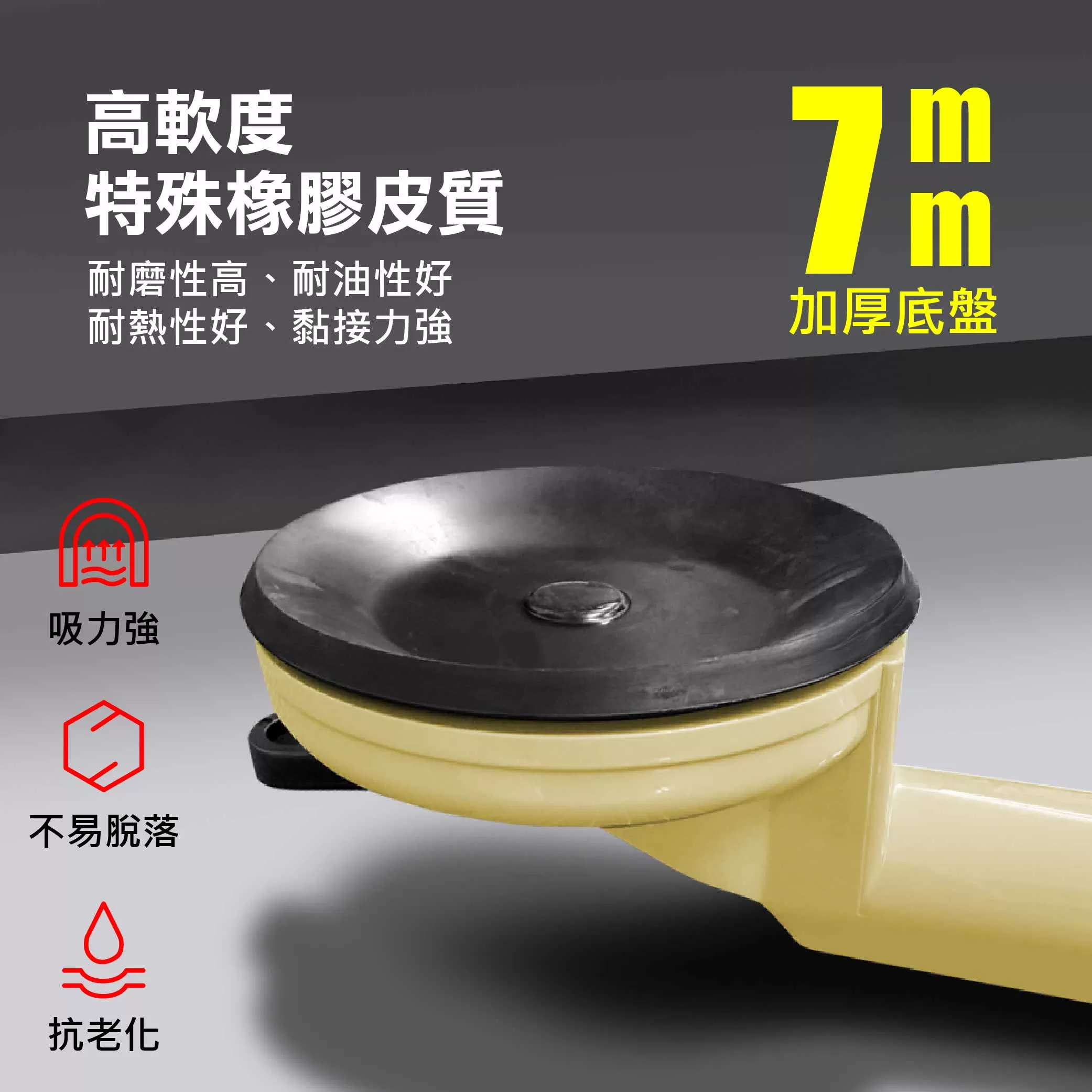 雙併固定式115mm(塑膠-40kg)商品介紹-1-5