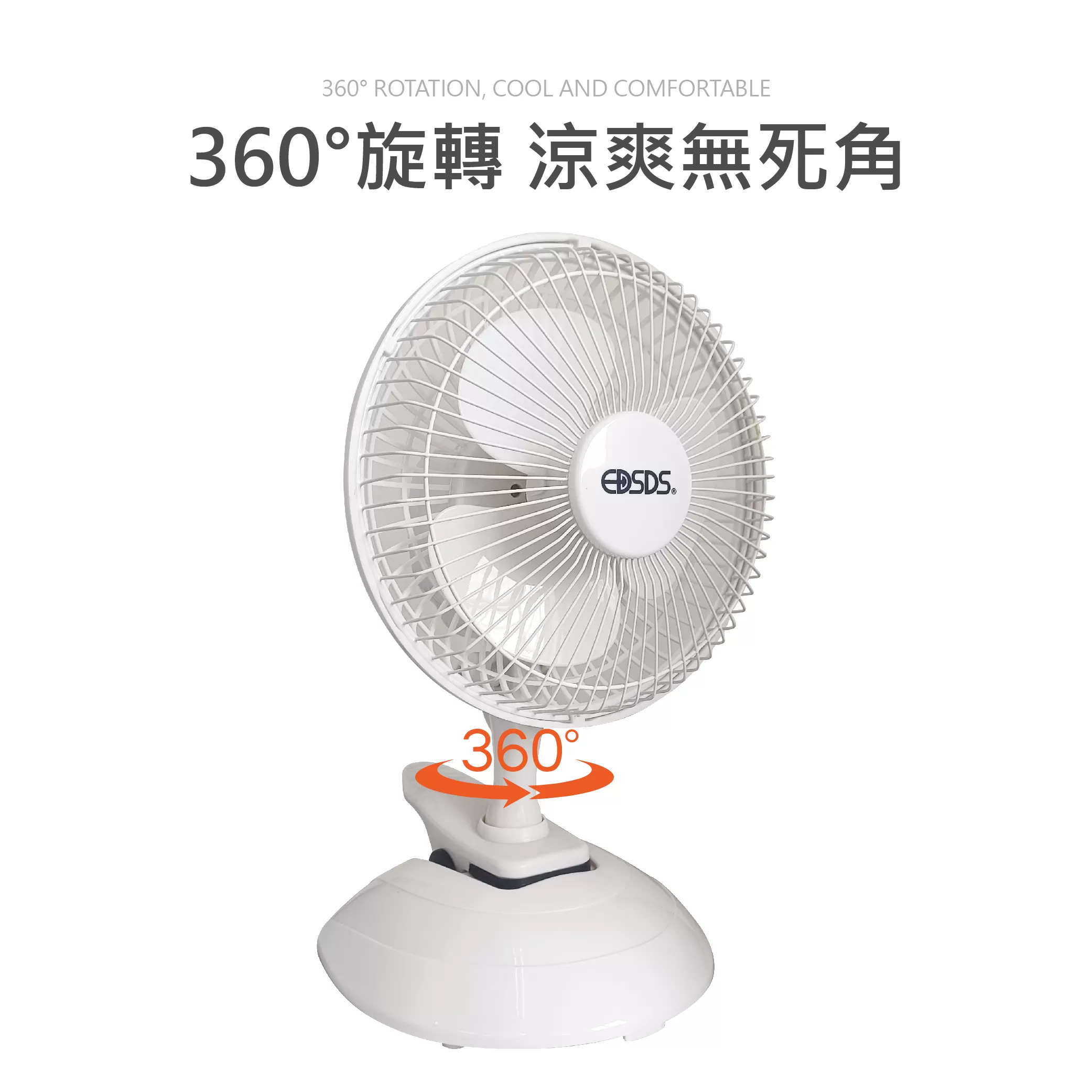 8吋小鋼炮風扇(插電式) 商品介紹-1-4